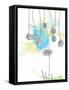 Floral Swirls-Jan Weiss-Framed Stretched Canvas