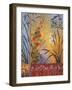 Floral Symphony 1-John Zaccheo-Framed Giclee Print