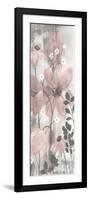 Floral Symphony Blush Gray Crop II-Silvia Vassileva-Framed Art Print