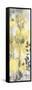 Floral Symphony Yellow Gray Crop II-Silvia Vassileva-Framed Stretched Canvas