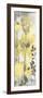 Floral Symphony Yellow Gray Crop II-Silvia Vassileva-Framed Art Print
