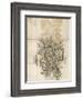 Floral Textile Design For Morris and Co-null-Framed Giclee Print