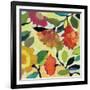 Floral Tile 1-Kim Parker-Framed Giclee Print