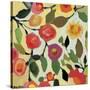 Floral Tile 2-Kim Parker-Stretched Canvas