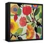 Floral Tile 3-Kim Parker-Framed Stretched Canvas