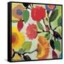 Floral Tile 3-Kim Parker-Framed Stretched Canvas