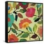 Floral Tile 4-Kim Parker-Framed Stretched Canvas
