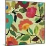 Floral Tile 4-Kim Parker-Mounted Giclee Print