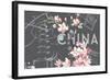 Floral Travel China-null-Framed Giclee Print