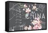 Floral Travel China-null-Framed Stretched Canvas