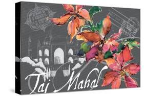 Floral Travel India-null-Stretched Canvas