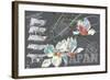 Floral Travel Japan-null-Framed Giclee Print