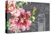 Floral Travel London-null-Stretched Canvas