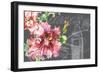 Floral Travel London-null-Framed Giclee Print