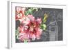 Floral Travel London-null-Framed Giclee Print