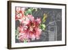 Floral Travel London-null-Framed Giclee Print