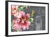 Floral Travel London-null-Framed Giclee Print