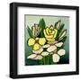 Floral Tribute III-Hans Paus-Framed Art Print