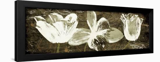 Floral Trio Amber-OnRei-Framed Art Print