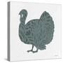 Floral Turkey-Imperfect Dust-Stretched Canvas