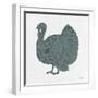 Floral Turkey-Imperfect Dust-Framed Art Print