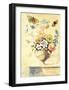 Floral Urn-Thomas Robins-Framed Premium Giclee Print