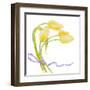 Floral V-Linda Baliko-Framed Art Print