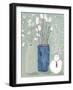 Floral Vases-Maya Woods-Framed Art Print