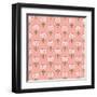 Floral Vector Pattern for Fall Fashion-tukkki-Framed Art Print