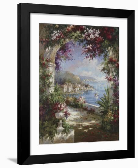 Floral Vista-Jerome-Framed Art Print