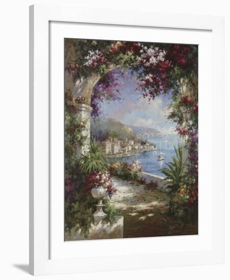 Floral Vista-Jerome-Framed Art Print