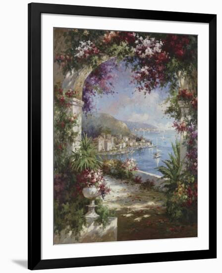 Floral Vista-Jerome-Framed Art Print