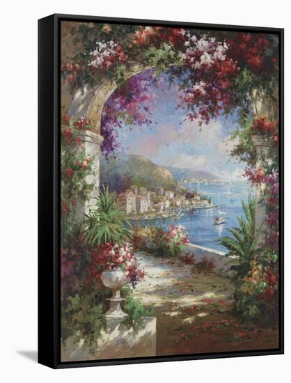 Floral Vista-Jerome-Framed Stretched Canvas