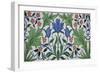 Floral Wallpaper Design with Tulips by William Morris-Stapleton Collection-Framed Giclee Print