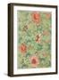 Floral Wallpaper-null-Framed Art Print