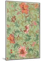 Floral Wallpaper-null-Mounted Art Print