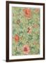 Floral Wallpaper-null-Framed Art Print