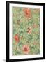 Floral Wallpaper-null-Framed Art Print