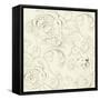 Floral Wallpaper-Ateli-Framed Stretched Canvas