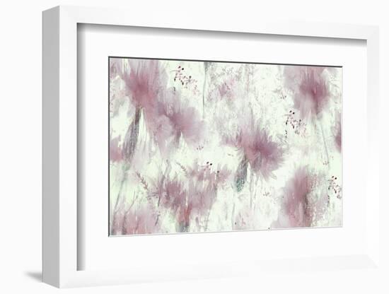 Floral wallpaper-Nel Talen-Framed Photographic Print