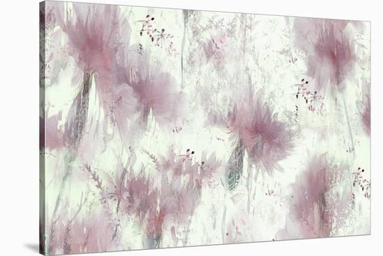 Floral wallpaper-Nel Talen-Stretched Canvas