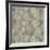 Floral Waltz Mono Taupe Oyster-Bill Jackson-Framed Giclee Print