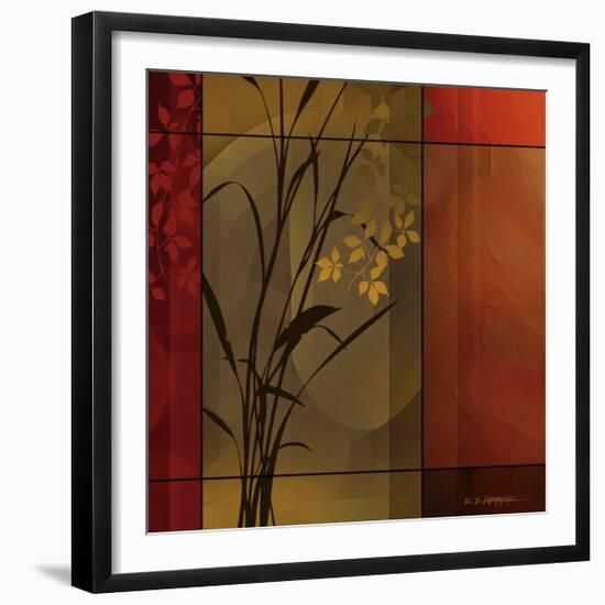 Floral Warmth-Edward Aparicio-Framed Giclee Print