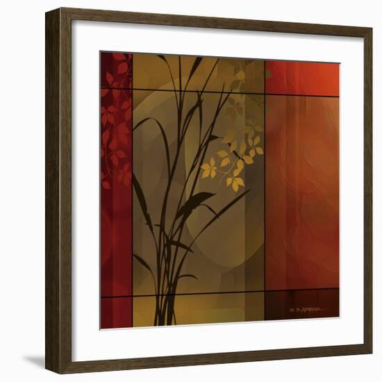 Floral Warmth-Edward Aparicio-Framed Giclee Print