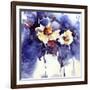 Floral Watercolor Illustration-Natasha R Graham-Framed Art Print