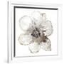 Floral-White-Victoria Brown-Framed Art Print