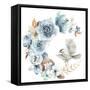 Floral with Bird I-Patricia Pinto-Framed Stretched Canvas