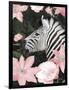 Floral Zebra-Diane Stimson-Framed Art Print