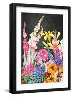 Floral-The Saturday Evening Post-Framed Giclee Print