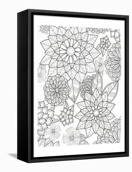 Floral-Pam Varacek-Framed Stretched Canvas